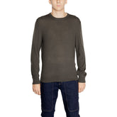 Armani Exchange Green Wool Sweater -   -  Armani Exchange.